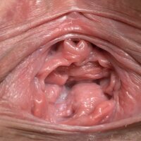 Wide open stretched adult MILF cunt of Caroline Diaz