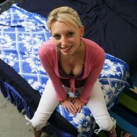 Little virgin girl showing her hymen up close