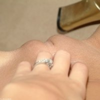 Innie pussy of young teen girl Jules opened up